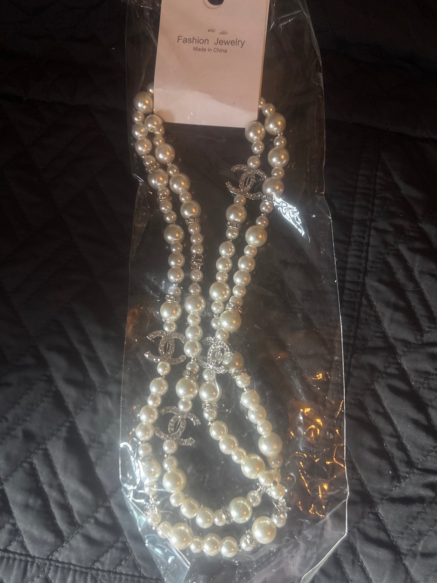 💎 Luxury Faux Pearl Inspired Necklace ✨