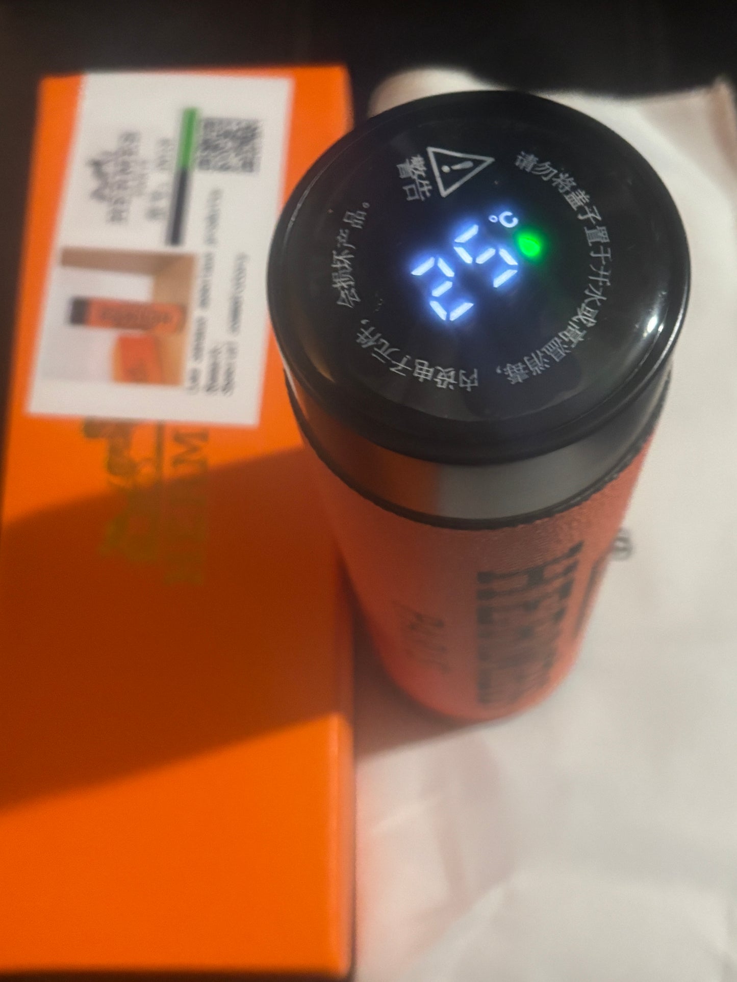Hermès Paris Thermos Tumbler ✨🧡🖤 Iconic Orange Bold Branding Horse & Carriage Insulated Bottle | Limited Edition 💎👑
