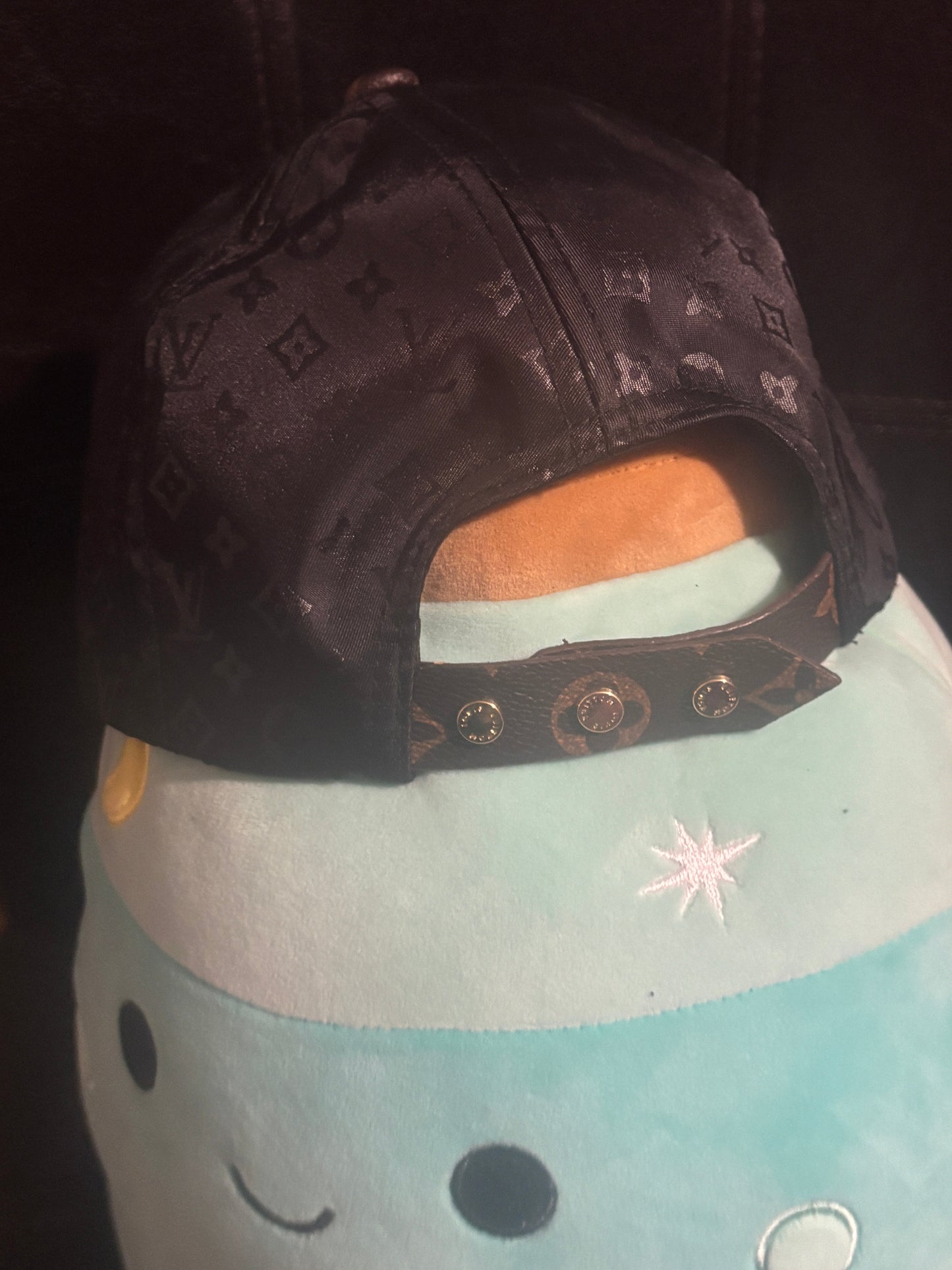 ๐ Luxury Inspired LV Two-Tone Monogram Baseball Cap ๐งข