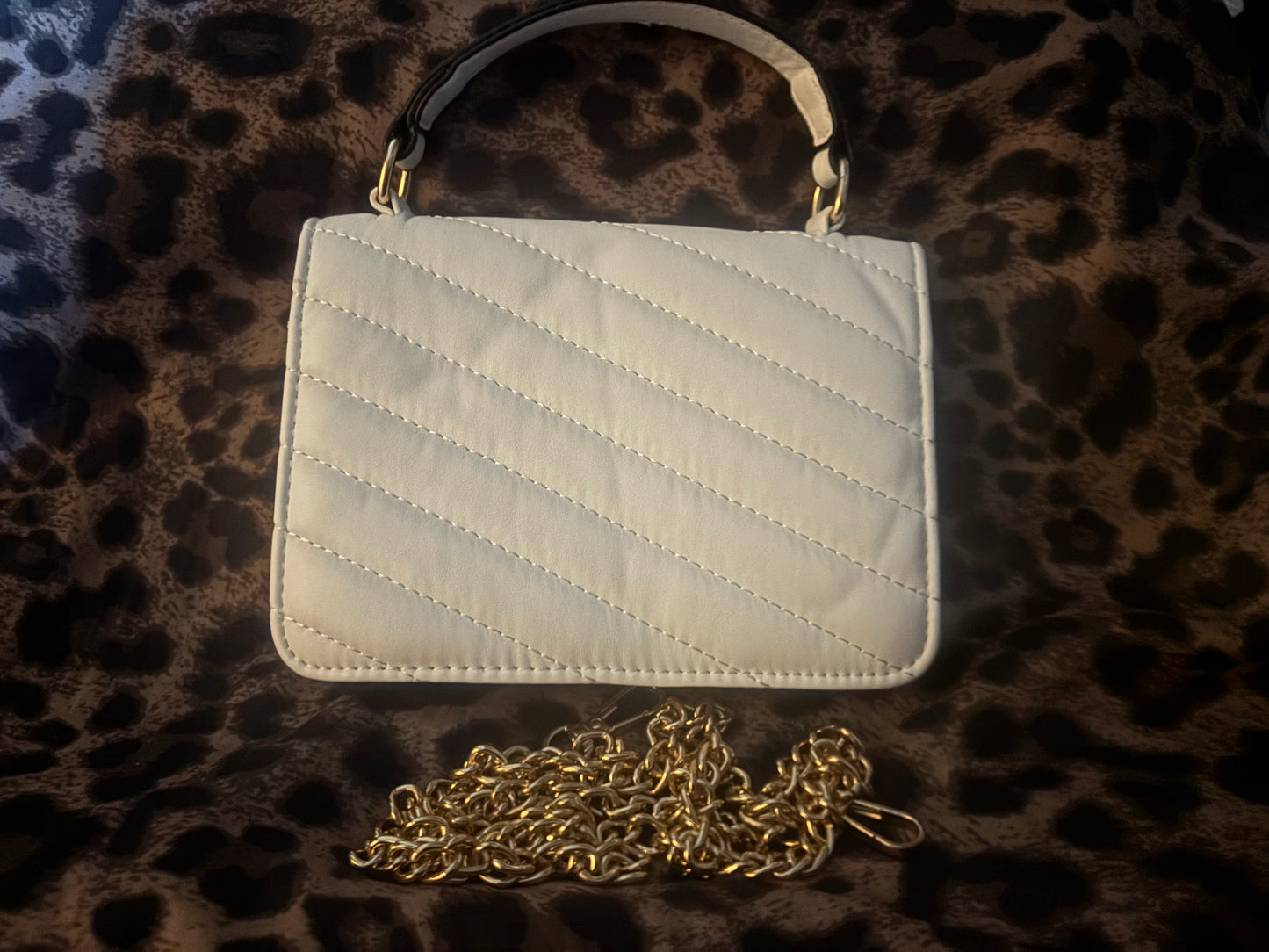 πΈ Convertible Chain Strap Structured Shoulder Bag β¨