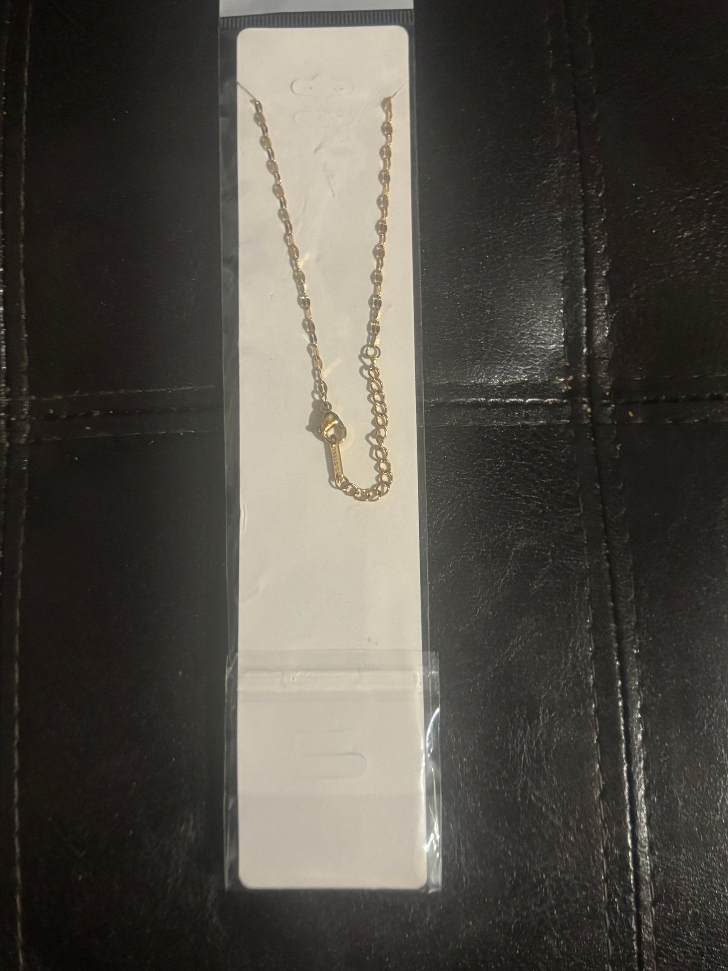 Gold Rope Chain Crystal-Rimmed Logo Coin Pendant Necklace πβ¨ #1563