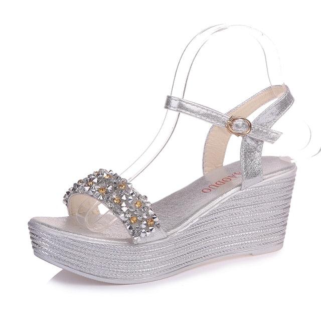 Espadrille Platform Wedge Sandals β¨π πΈ Women's Buckle Strap Peep Toe Slingback | 5 Colors π₯πͺ©π€
