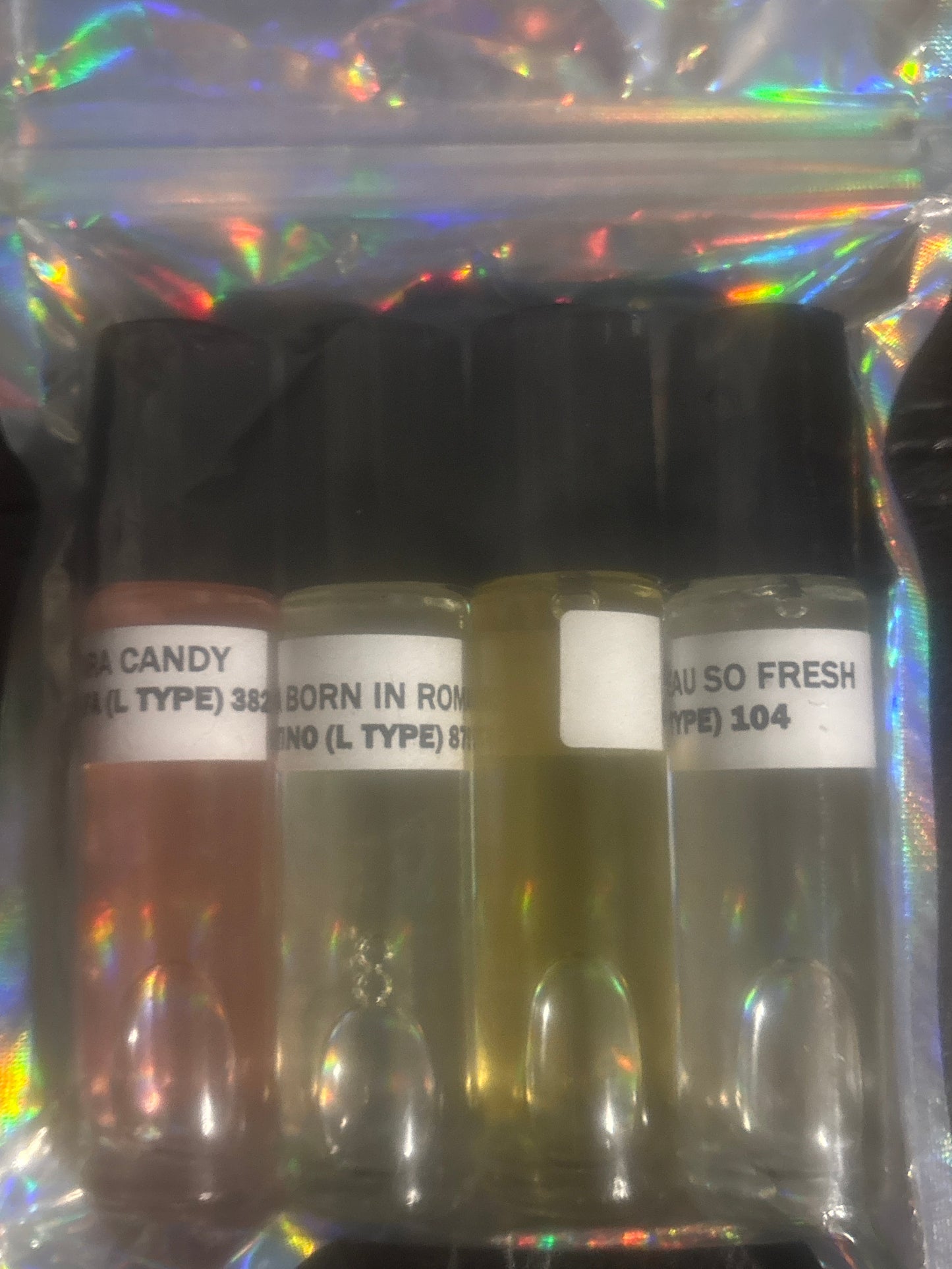 🌸✨ Yara Candy, Born In Roma, Beautiful Day & Daisy Eau So Fresh Inspired Roll-On Body Oil Set — Item #1947