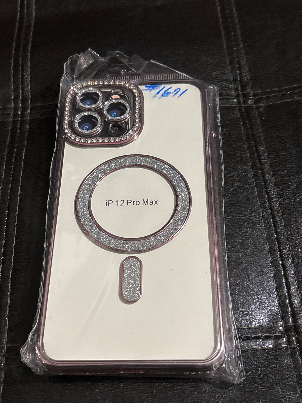 Bling Rhinestone MagSafe iPhone 12 Pro Max Case | Clear Sparkle Diamond Camera Lens Protection ✨📱💎 #1671