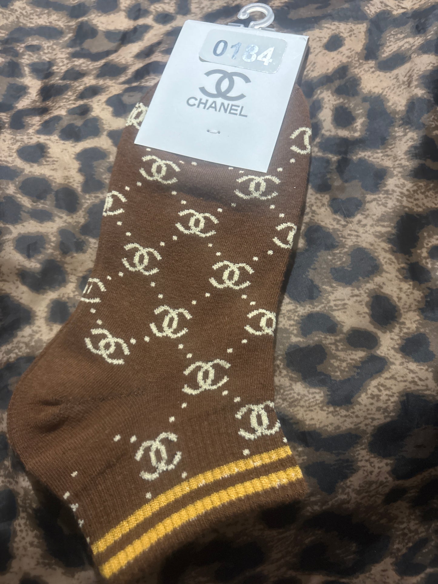 ✨Luxury Monogram CC Ankle Socks — Items #0181 #0183 #0184 #0185 #0186🧦