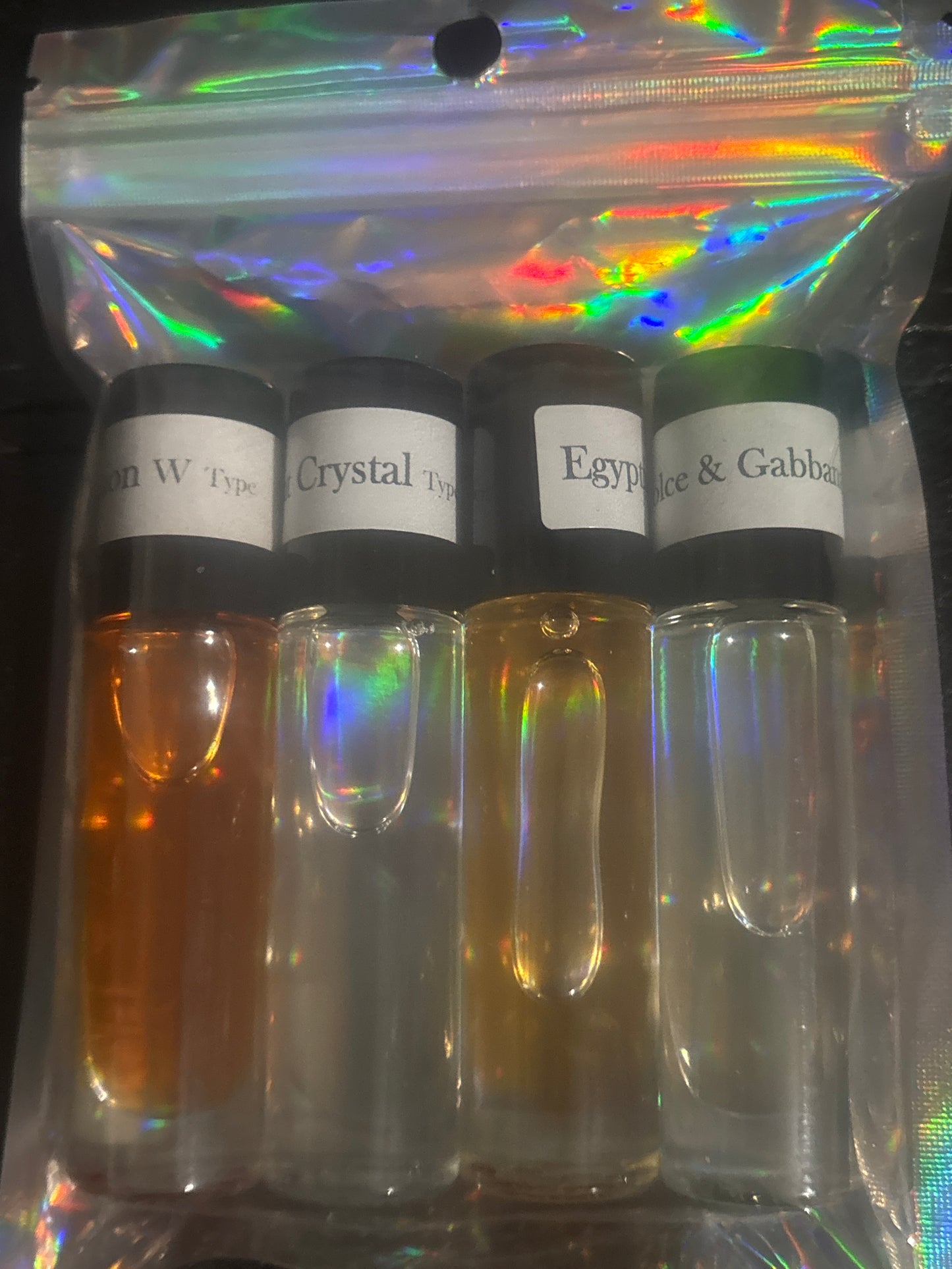 🌟✨ Premium Designer-Inspired Roll-On Fragrance Oil Set — 4 Scents — Item #1938