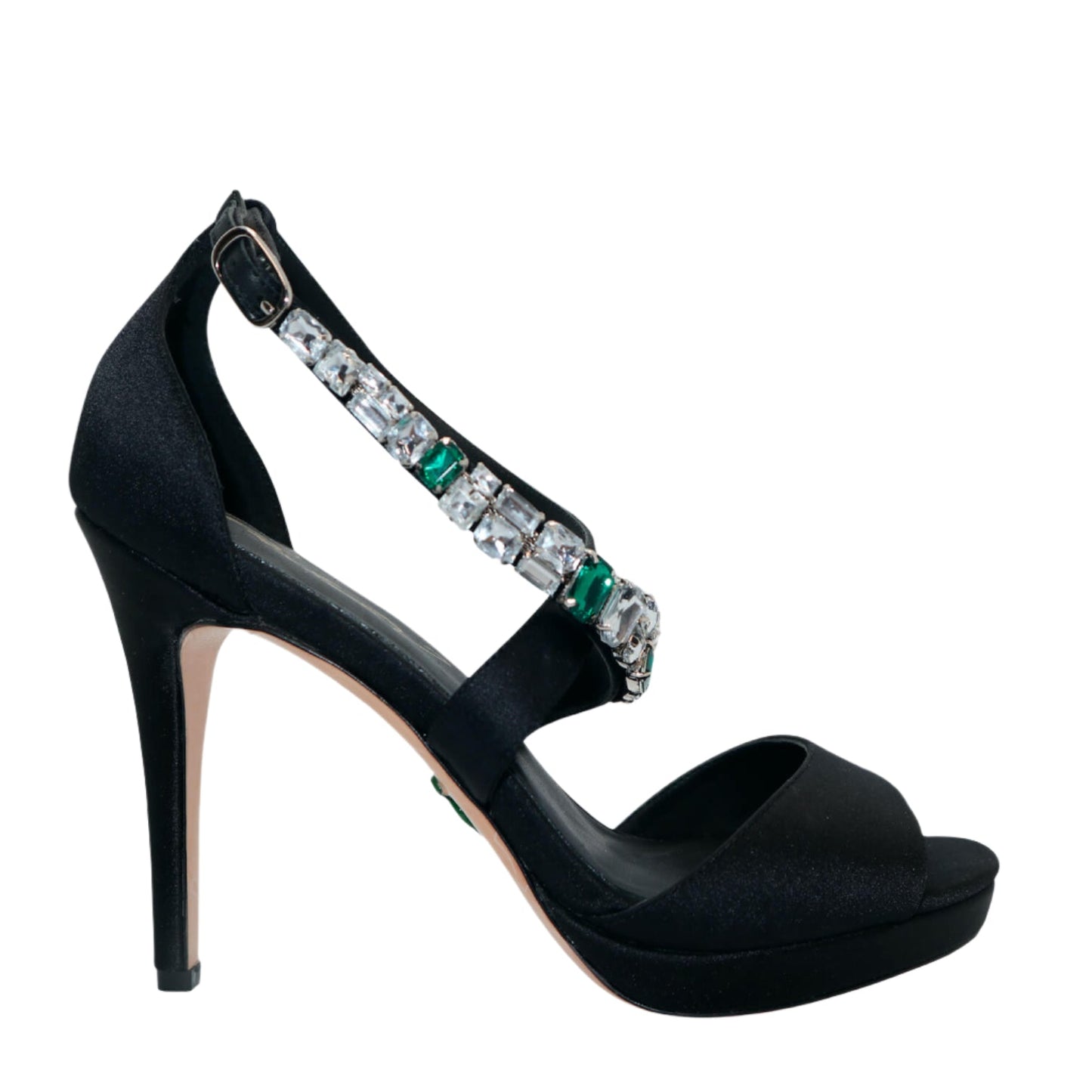 🎀Michaela V Athena Black Crystal Pump✨