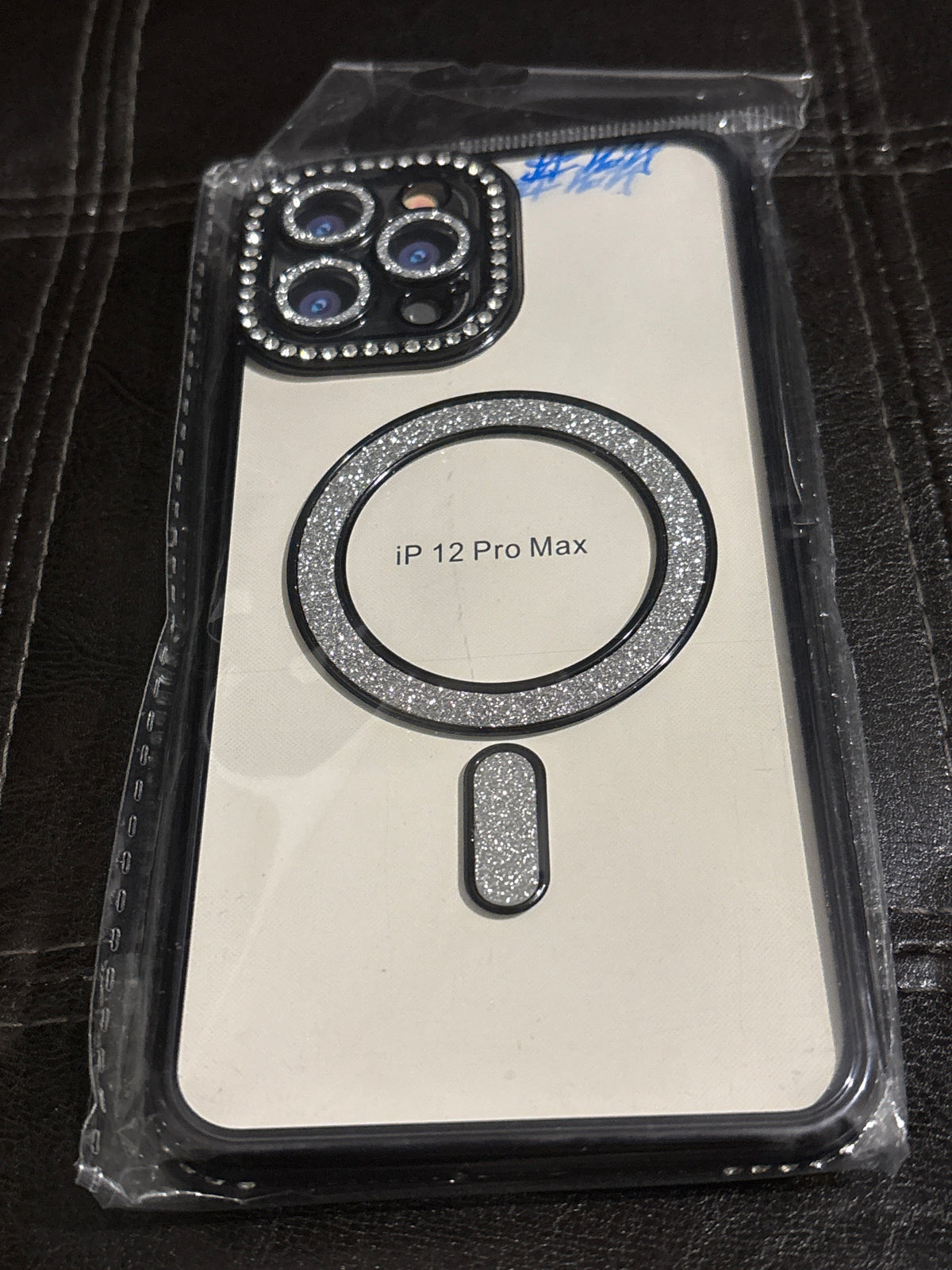 Bling Rhinestone MagSafe iPhone 12 Pro Max Case | Clear Sparkle Diamond Camera Lens Protection ✨📱💎 #1671