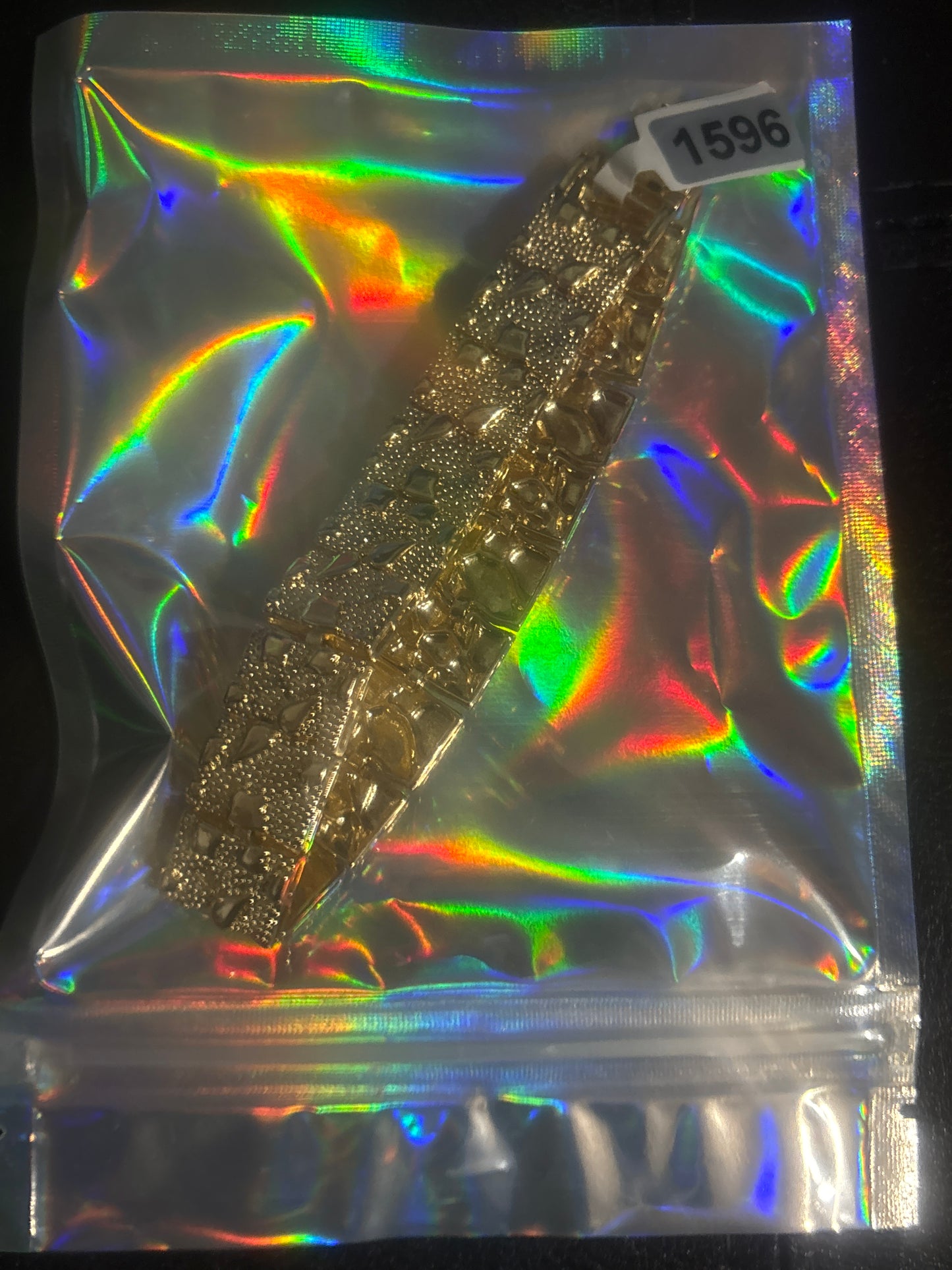 ✨ Yellow Gold Nugget Bracelet 💫