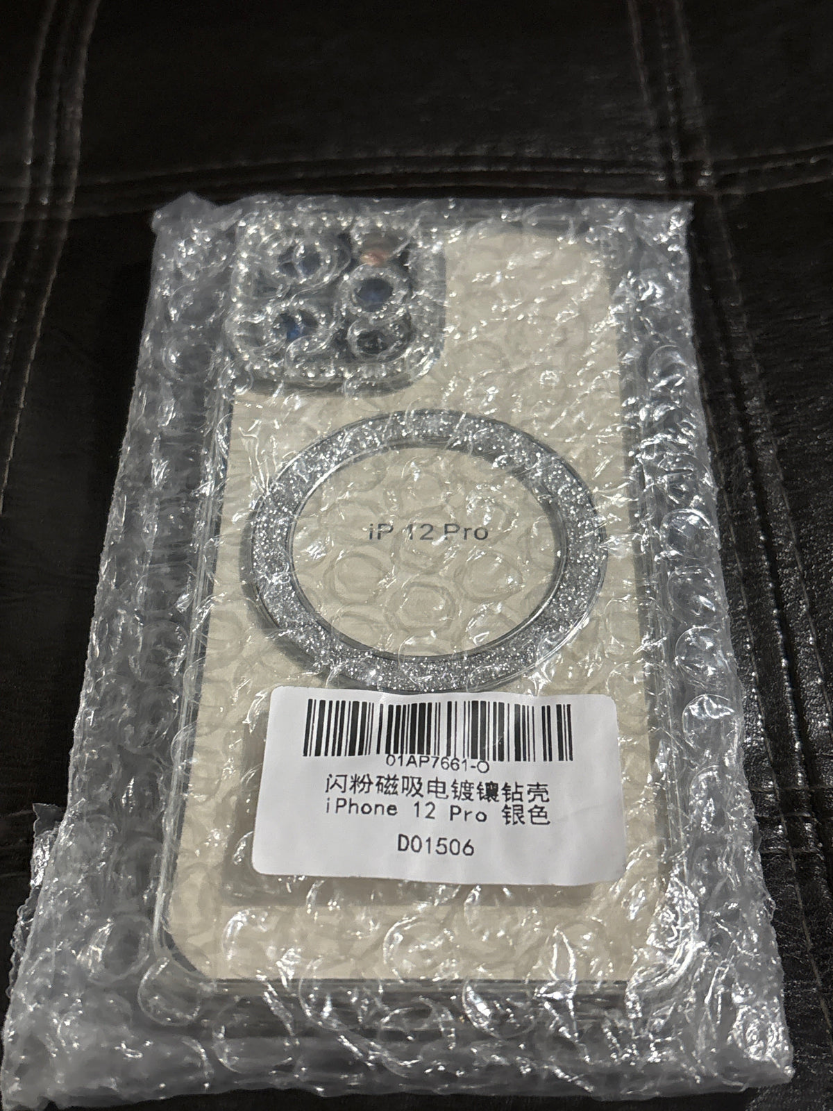 Bling Rhinestone MagSafe iPhone 12 Pro Case | Clear Sparkle Diamond Camera Lens Protection ✨📱💎 #1674