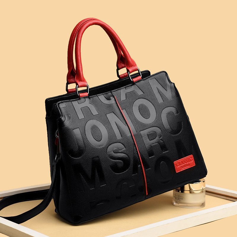 Luxury Monogram Print Shoulder Bag 💜💫✨ | Eye-Catching Colors | Large Capacity | Designer-Inspired Crossbody Handbag for Women 💎