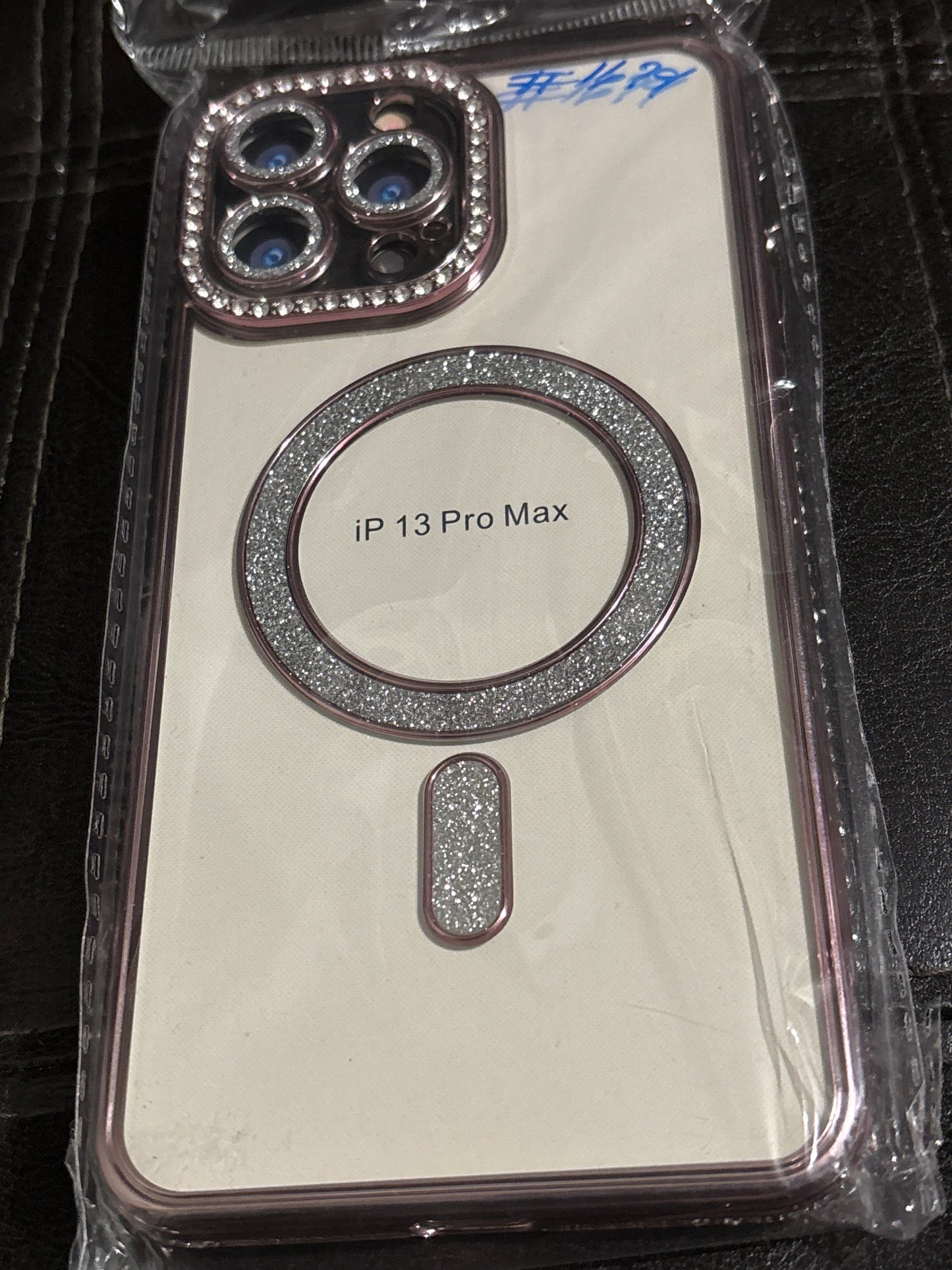 Bling Rhinestone MagSafe iPhone 13 Pro Max Case | Clear Sparkle Diamond Camera Lens Protection ✨📱💎 #1679