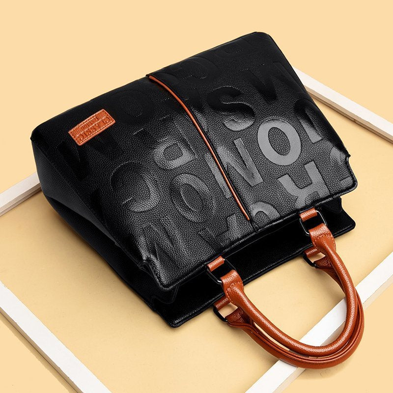 Luxury Monogram Print Shoulder Bag 💜💫✨ | Eye-Catching Colors | Large Capacity | Designer-Inspired Crossbody Handbag for Women 💎