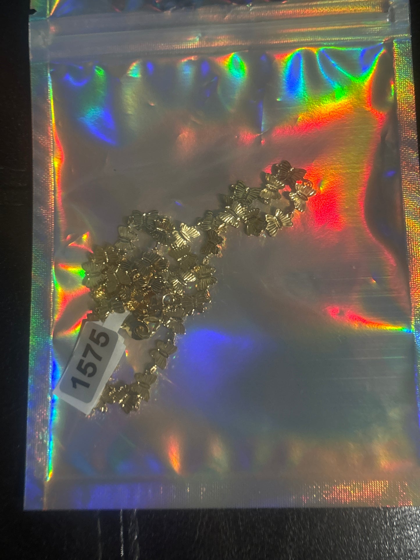 🦋✨ Gold Butterfly Chain Necklace 14" — Item #1575
