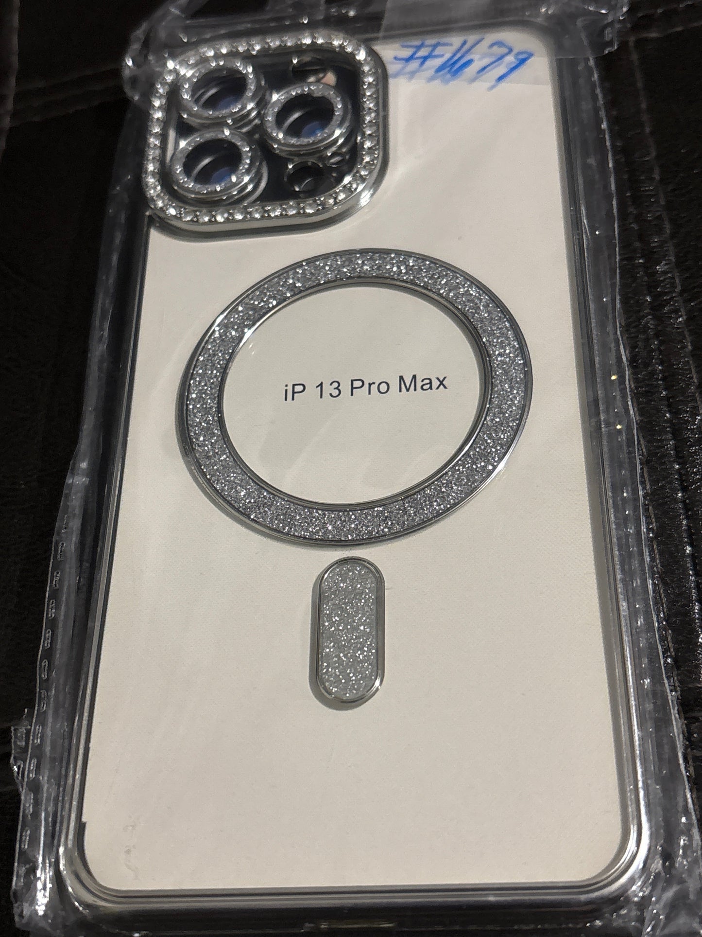 Bling Rhinestone MagSafe iPhone 13 Pro Max Case | Clear Sparkle Diamond Camera Lens Protection ✨📱💎 #1679