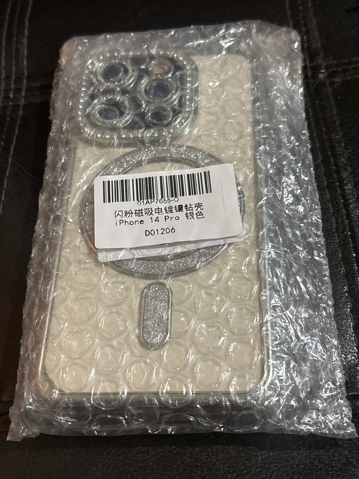 Bling Rhinestone MagSafe iPhone 14 Pro Case | Clear Sparkle Diamond Camera Lens Protection ✨📱💎 #1675