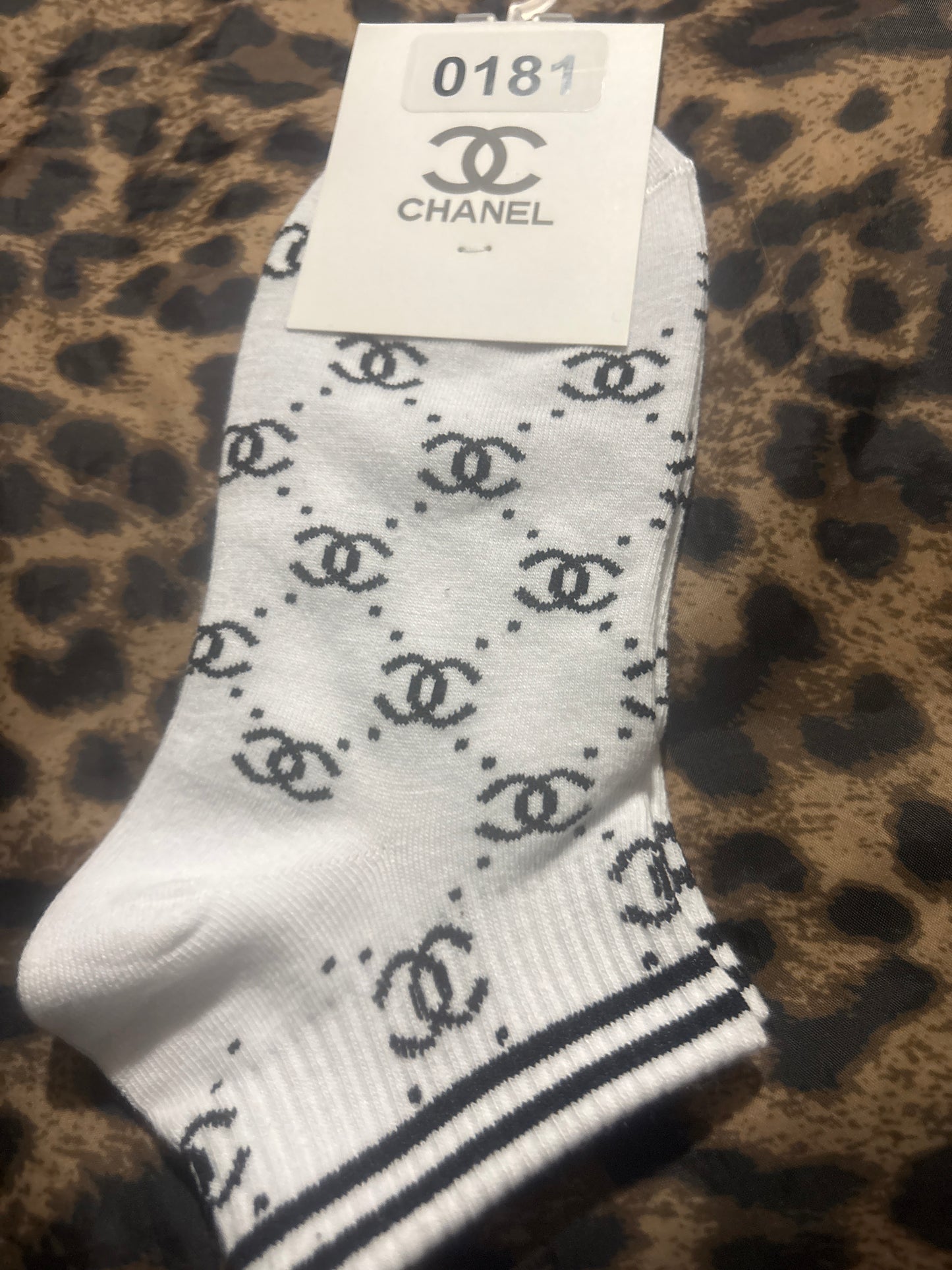 ✨Luxury Monogram CC Ankle Socks — Items #0181 #0183 #0184 #0185 #0186🧦