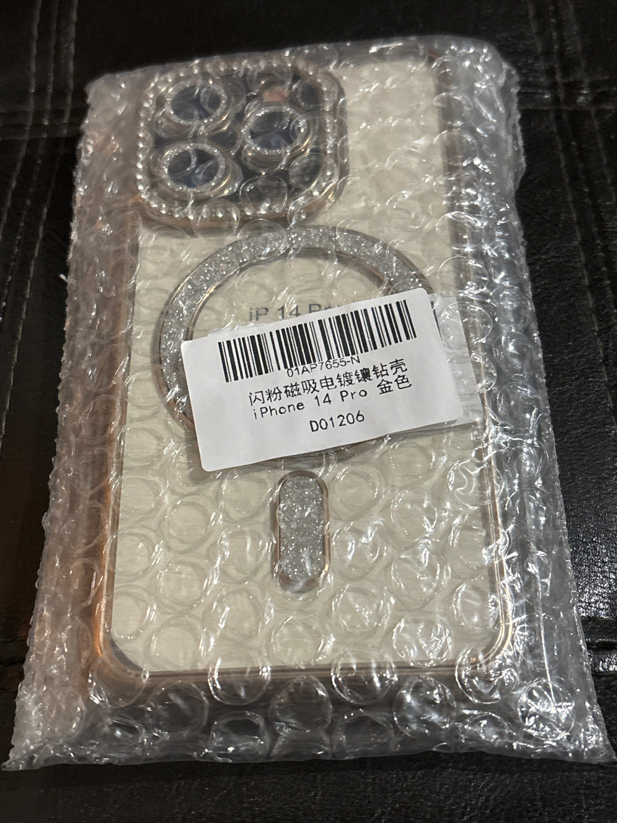 Bling Rhinestone MagSafe iPhone 14 Pro Case | Clear Sparkle Diamond Camera Lens Protection ✨📱💎 #1675