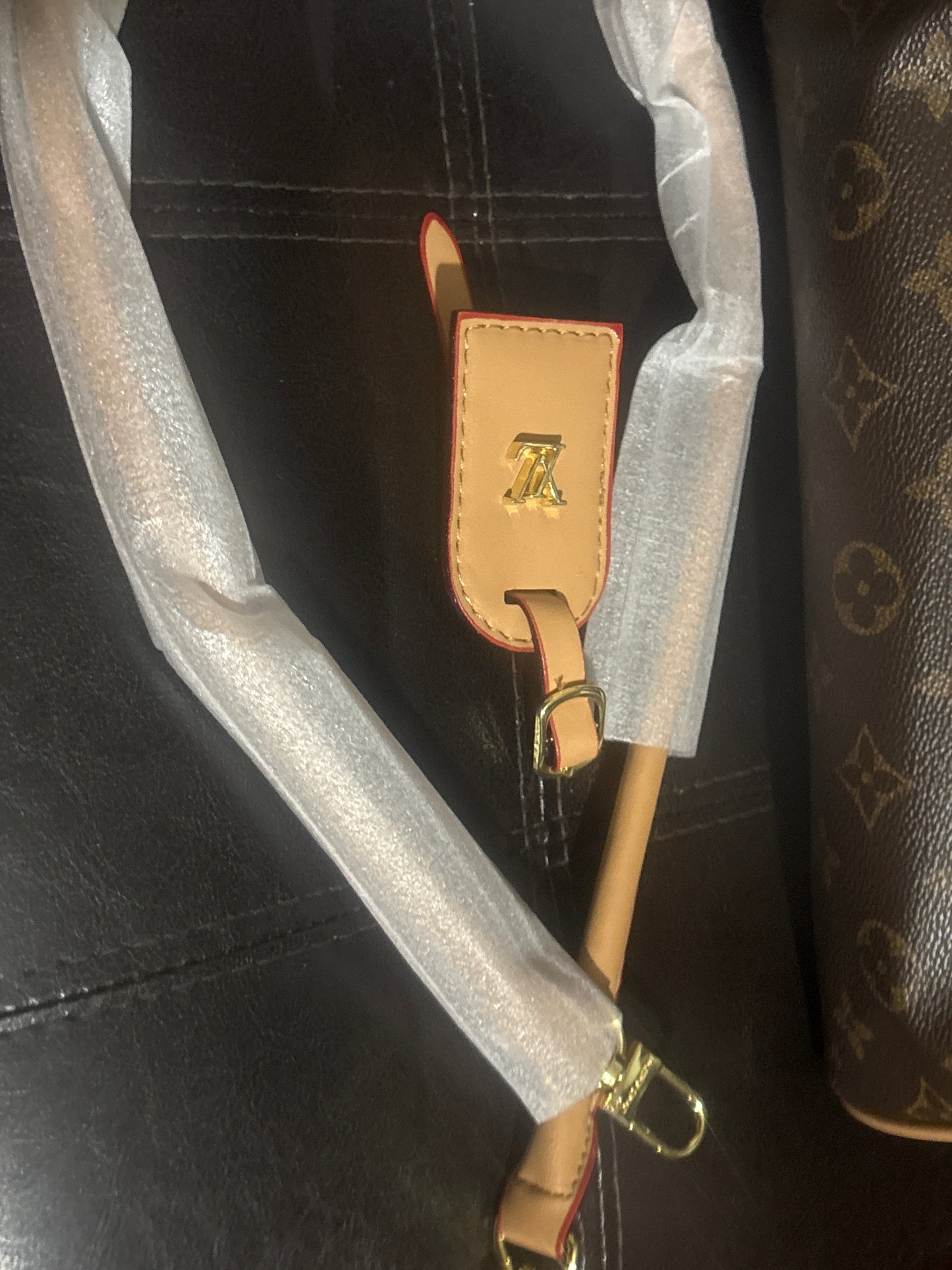 Luxury Inspired LV Monogram Classic Speedy Satchel Handbag with Crossbody Strap & Luggage Tag 👜🤎✨