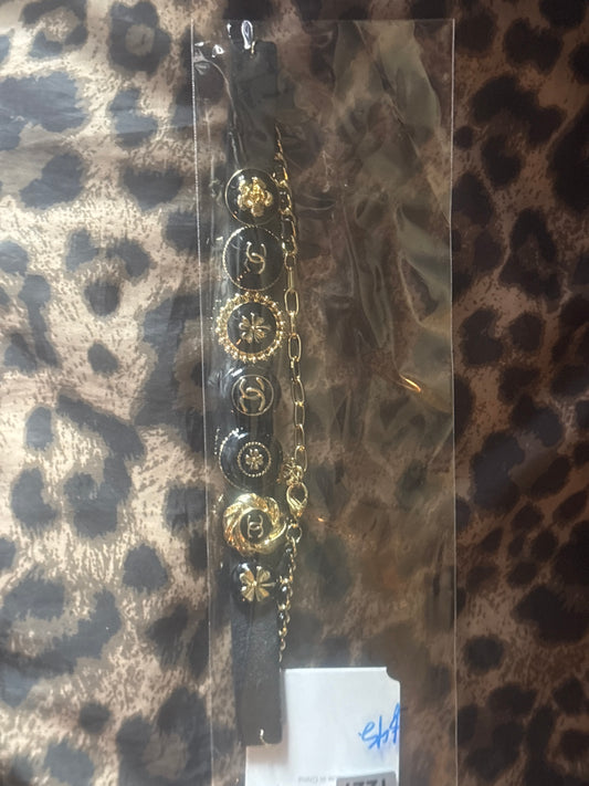 💎 Luxury Black Stone Choker Necklace ✨