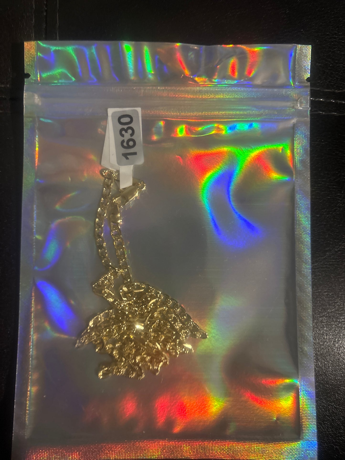 ✨ Gold Plated Cuban Curb Link Chain Necklace 18" — Item #1630