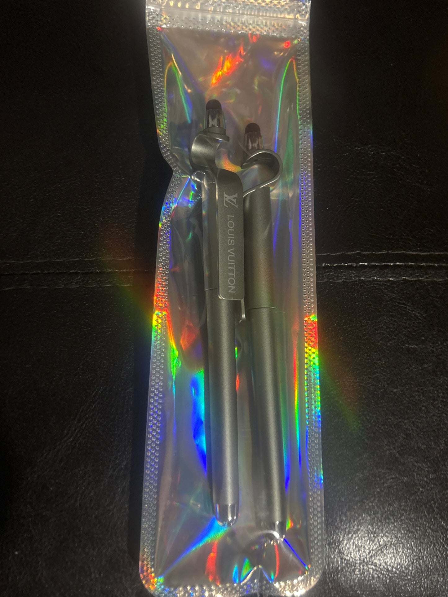 ✨ Metallic Logo Styling Pen Set with Phone Holder Clip — 10 Colors — Items #1-10