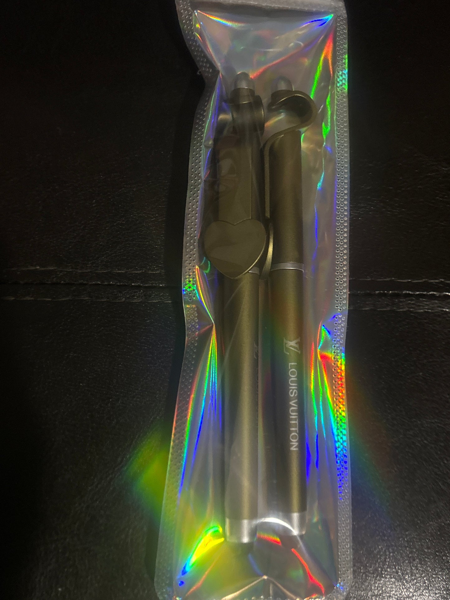 ✨ Metallic Logo Styling Pen Set with Phone Holder Clip — 10 Colors — Items #1-10