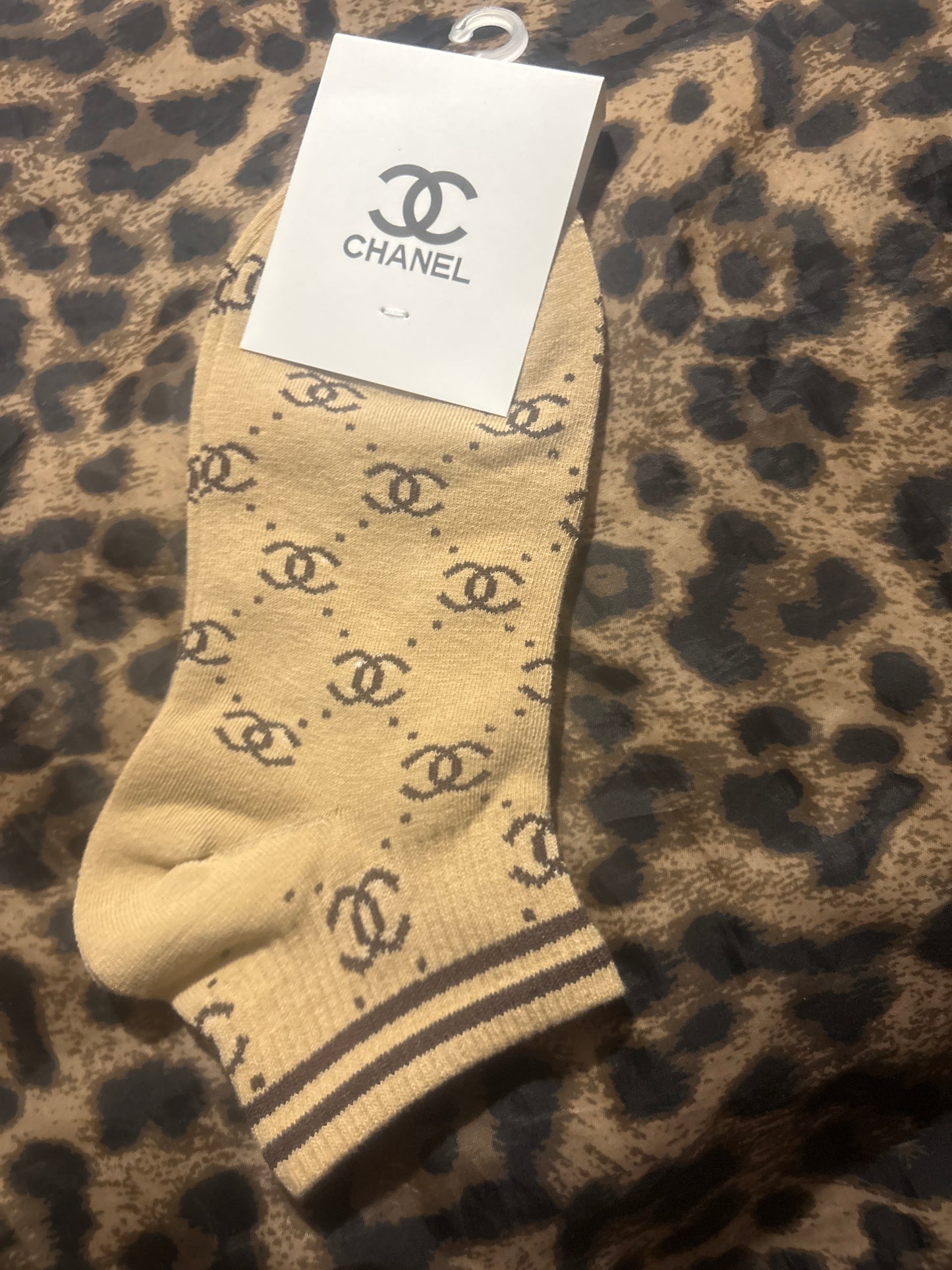 ✨Luxury Monogram CC Ankle Socks — Items #0181 #0183 #0184 #0185 #0186🧦