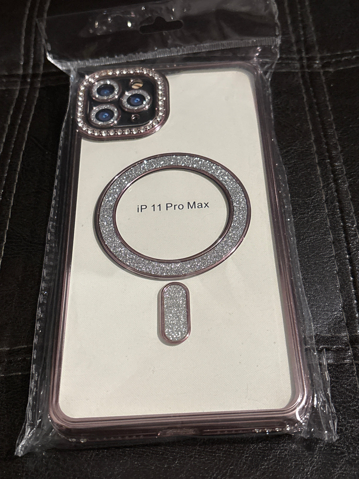 Bling Rhinestone MagSafe iPhone 11 Pro Max Case | Clear Sparkle Diamond Camera Lens Protection ✨📱💎 #1672