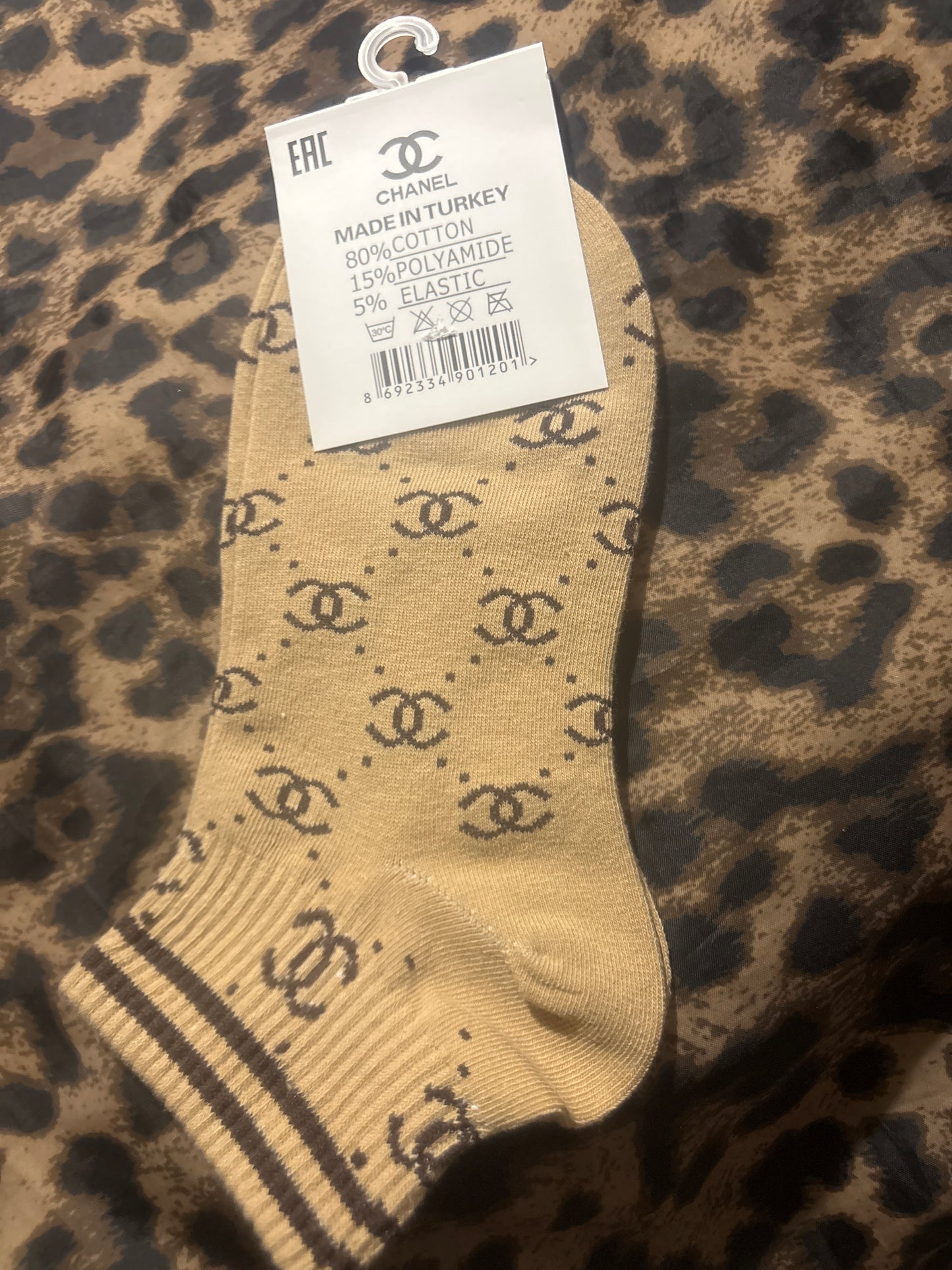 ✨Luxury Monogram CC Ankle Socks — Items #0181 #0183 #0184 #0185 #0186🧦