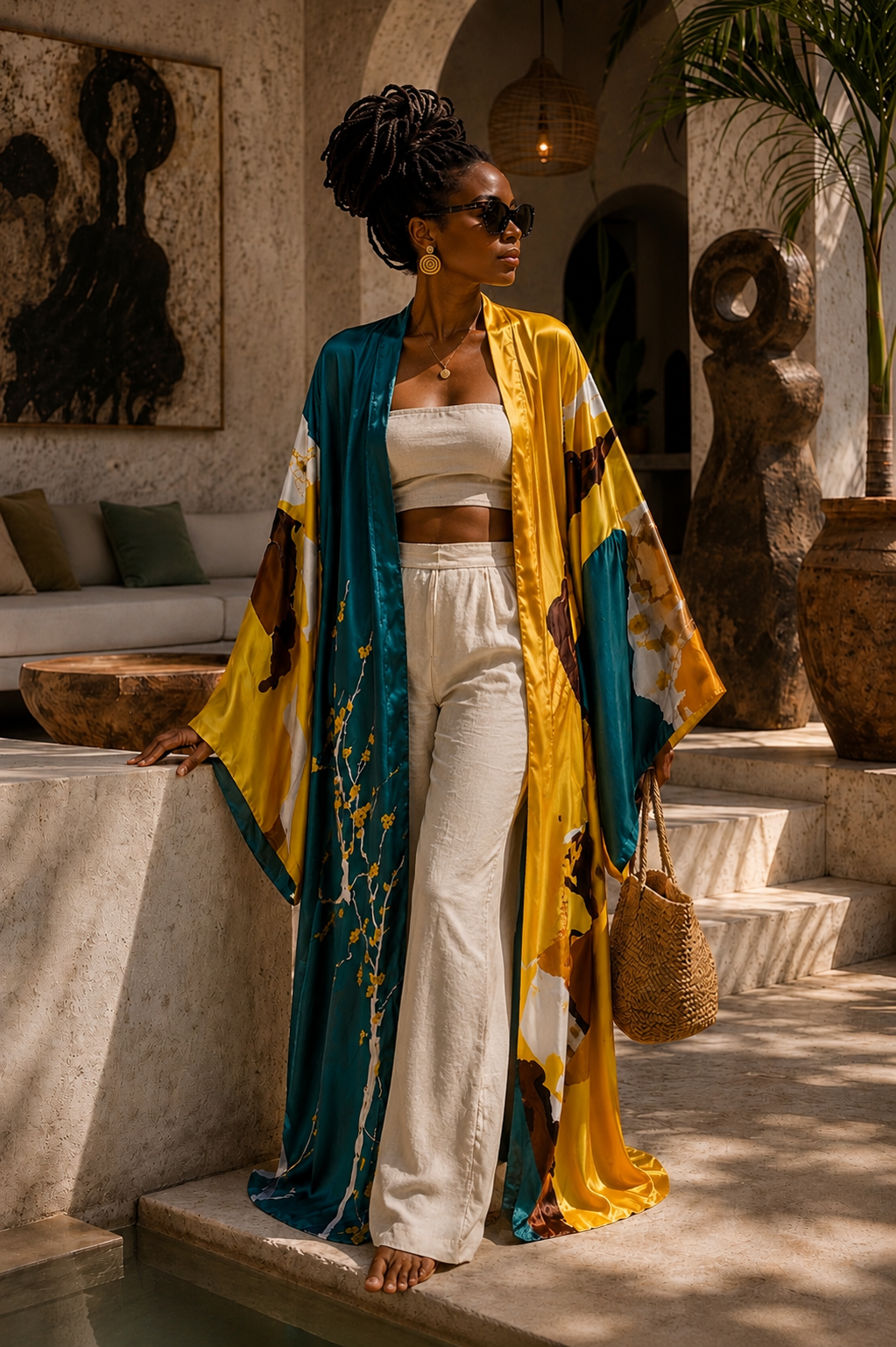 Women's Kimono Robe 🌺✨ All Inclusive Beach Cover Up 🏖️💃