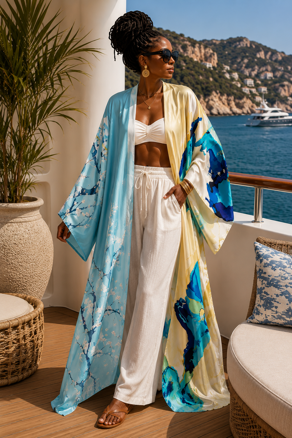 Women's Kimono Robe 🌺✨ All Inclusive Beach Cover Up 🏖️💃