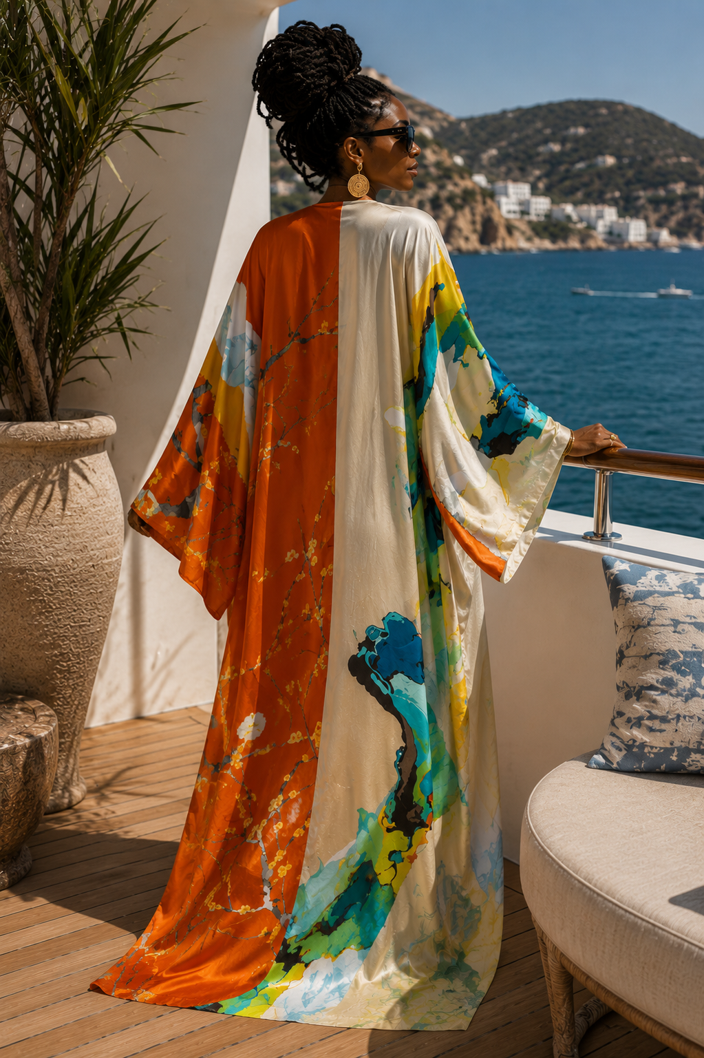 Women's Kimono Robe 🌺✨ All Inclusive Beach Cover Up 🏖️💃
