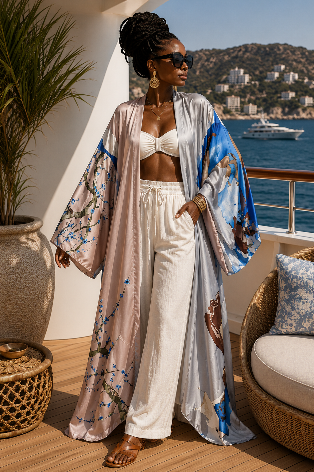 Women's Kimono Robe 🌺✨ All Inclusive Beach Cover Up 🏖️💃