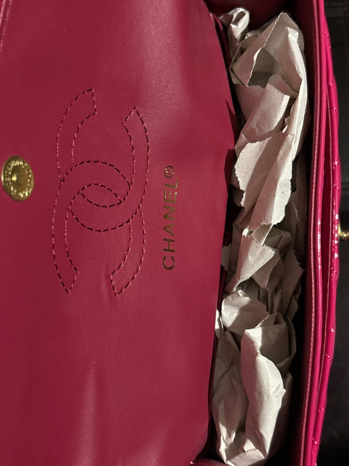 Luxury Inspired Chanel CC Quilted Flap Bag | Hot Pink & Gold Hardware 💗👑✨ #0311