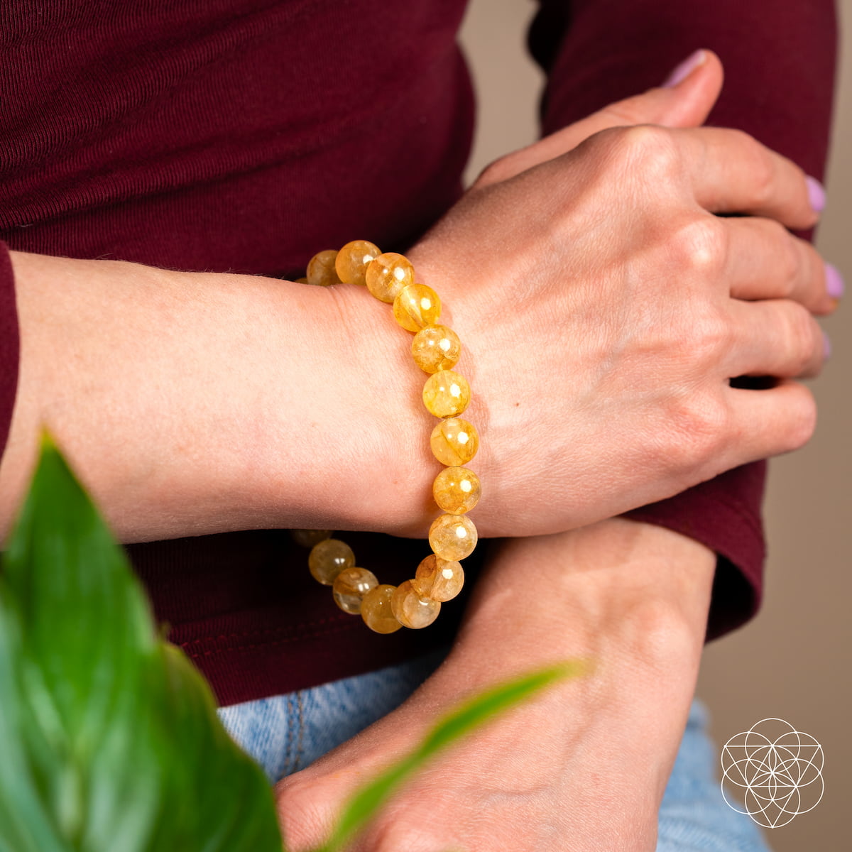 ✨The Master Reset – Golden Healer Quartz Bracelet🛍️