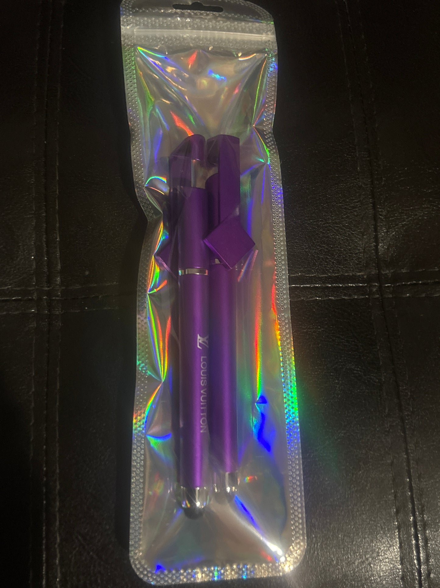 ✨ Metallic Logo Styling Pen Set with Phone Holder Clip — 10 Colors — Items #1-10
