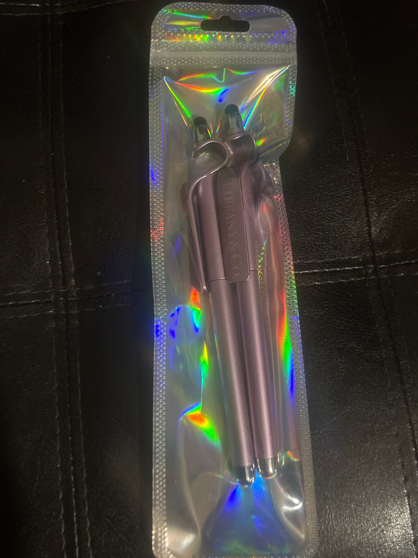 ✨ Metallic Logo Styling Pen Set with Phone Holder Clip — 10 Colors — Items #1-10
