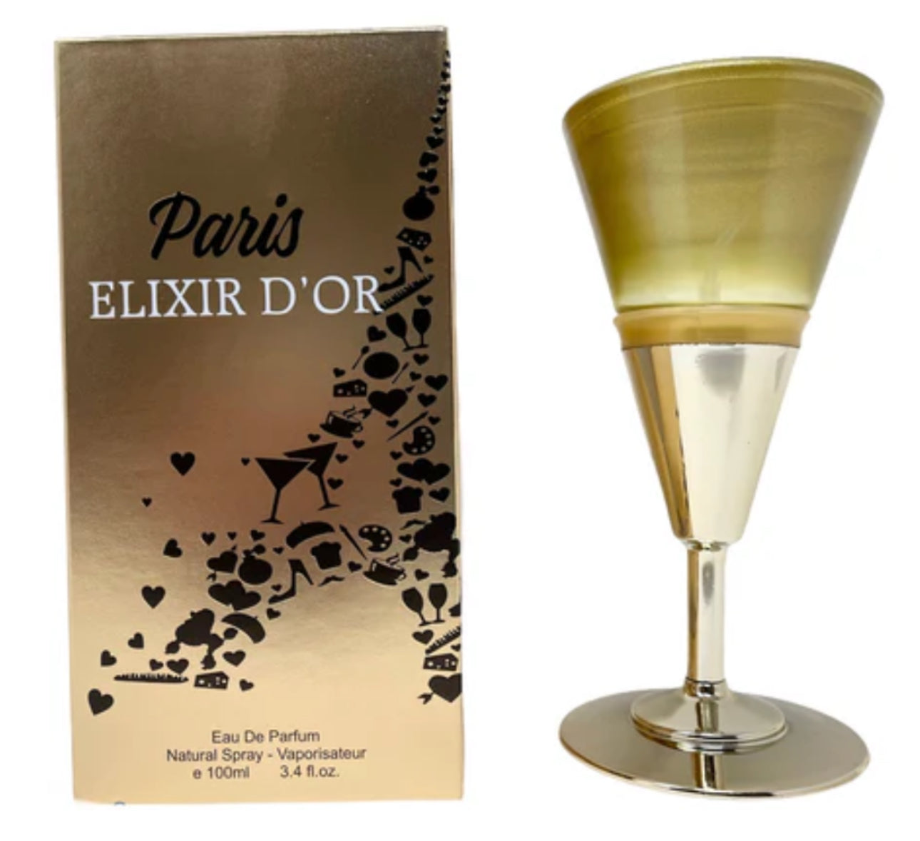 ✨Paris Elixir D'Or for Women Eau de Parfum — Item #0146🍸