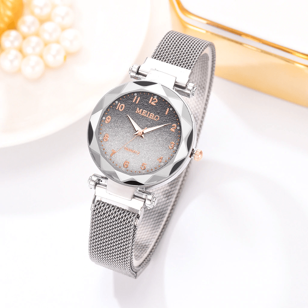 Women's Gradient Color Magnet Buckle Watch ⌚✨ Luxury Quartz | 6 Colors 💜❤️💙