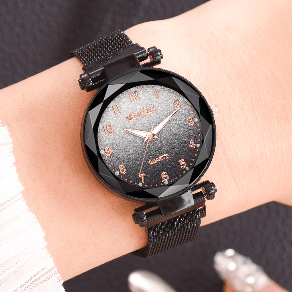 Women's Gradient Color Magnet Buckle Watch ⌚✨ Luxury Quartz | 6 Colors 💜❤️💙
