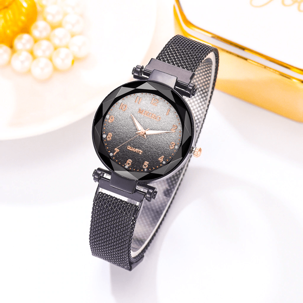 Women's Gradient Color Magnet Buckle Watch ⌚✨ Luxury Quartz | 6 Colors 💜❤️💙