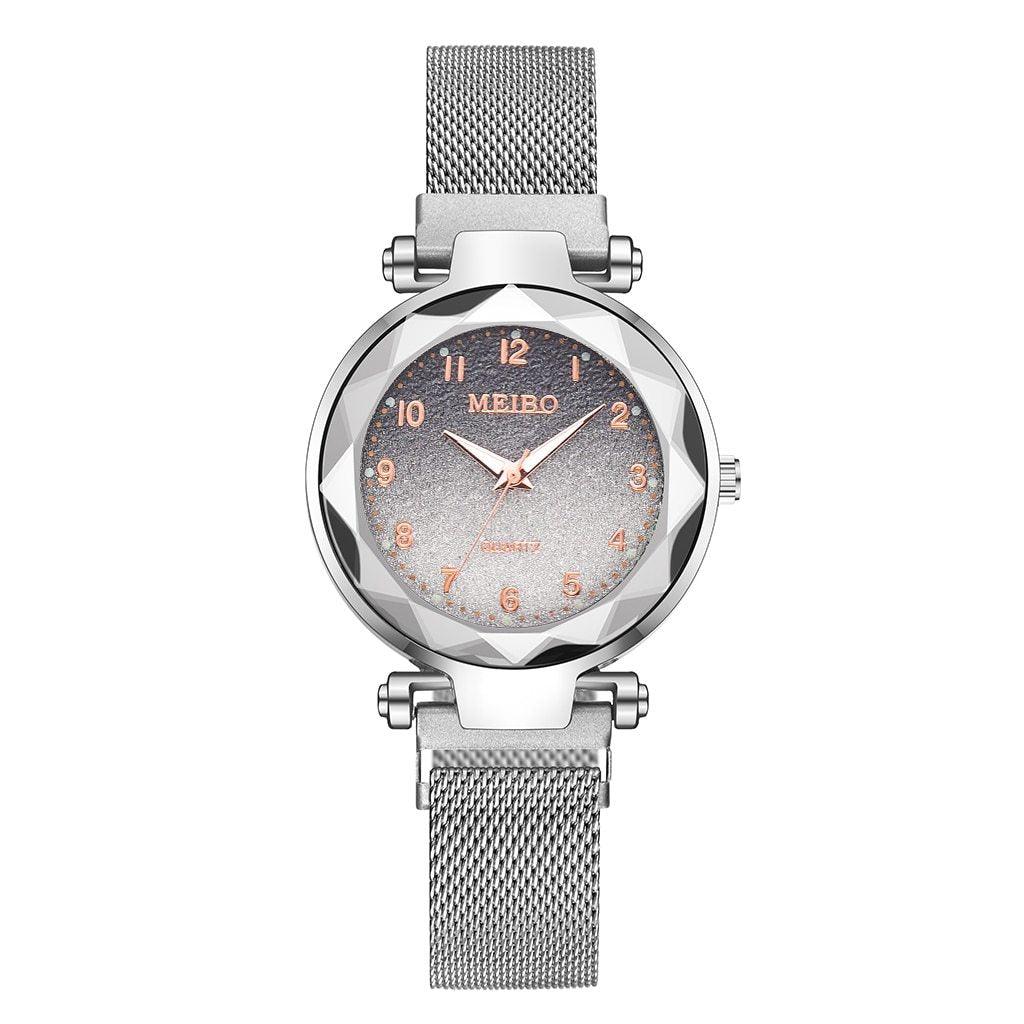 Women's Gradient Color Magnet Buckle Watch ⌚✨ Luxury Quartz | 6 Colors 💜❤️💙