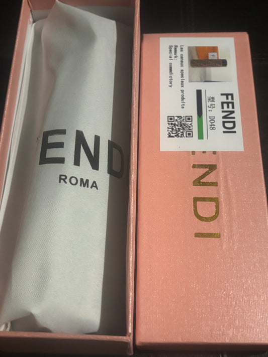 🤎Fendi FF Monogram Thermos Tumbler ✨🤎💎 Brown Gold FF Logo All-Over Pattern Insulated Bottle | Limited Edition 👑