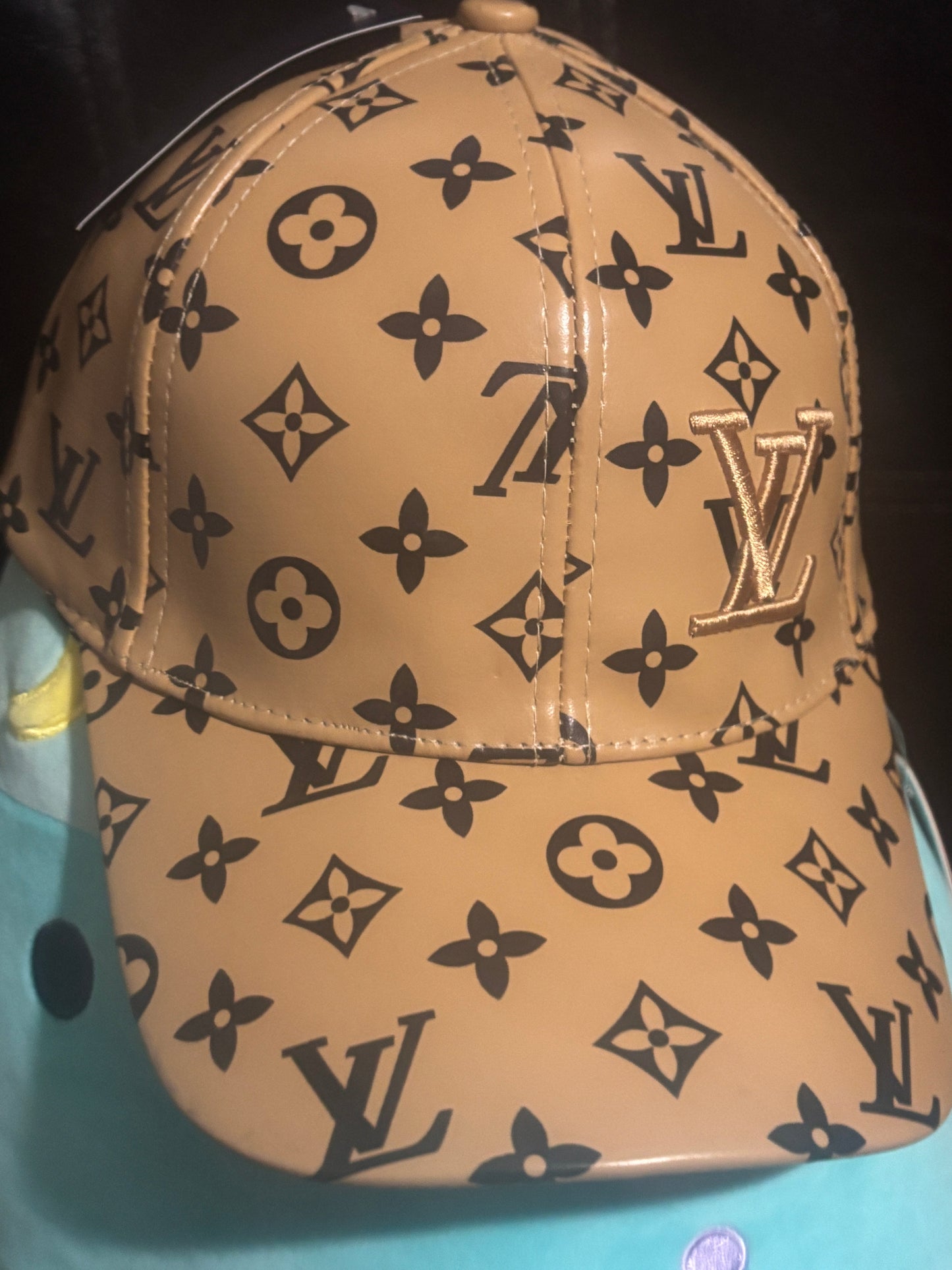 👑 Luxury Inspired LV Monogram Baseball Cap 🧢