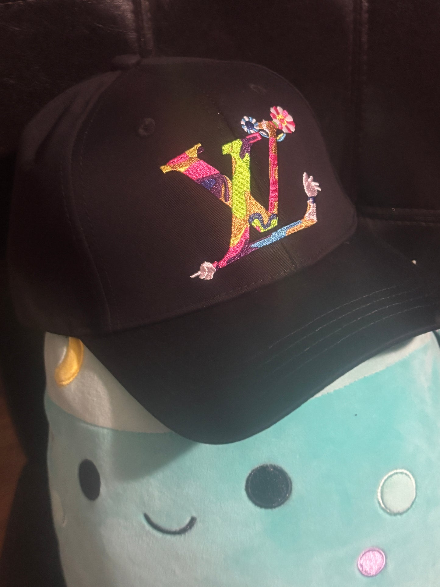 👑 Luxury Inspired LV Monogram Baseball Cap 🧢