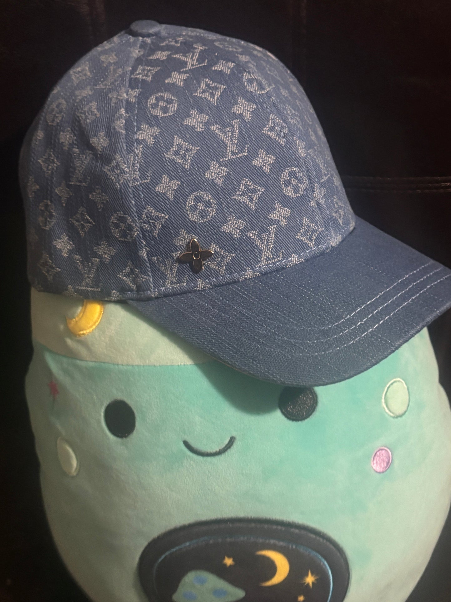 👑 Luxury Inspired LV Monogram Baseball Cap 🧢