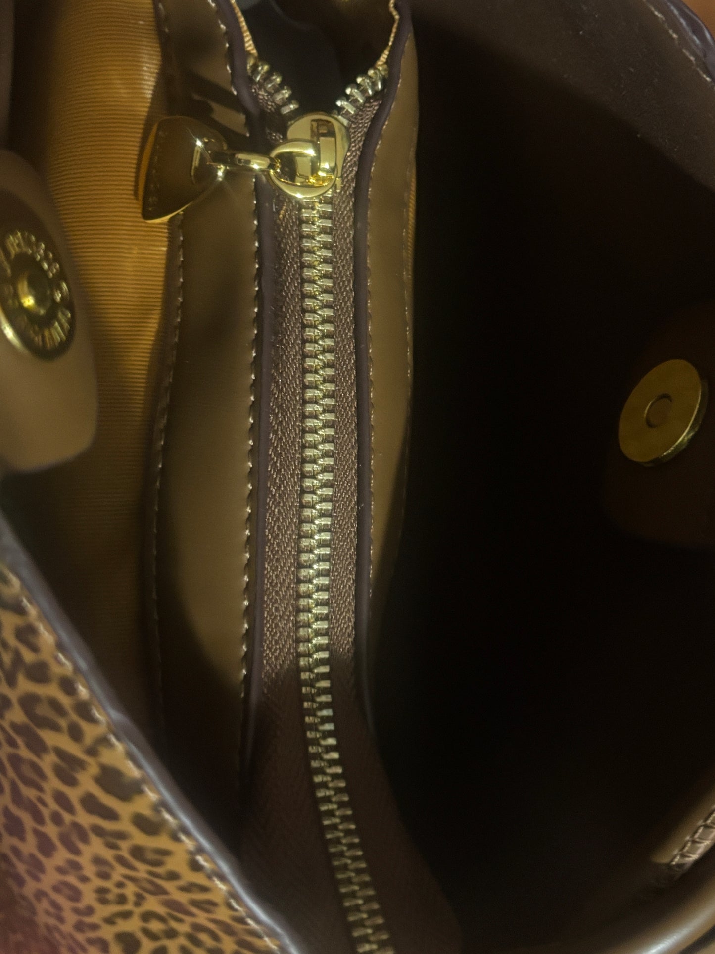 Luxury Mickey Mouse Leopard Print Bucket Bag with Mickey Head Drawstring Toggle 🐆🐭💰✨