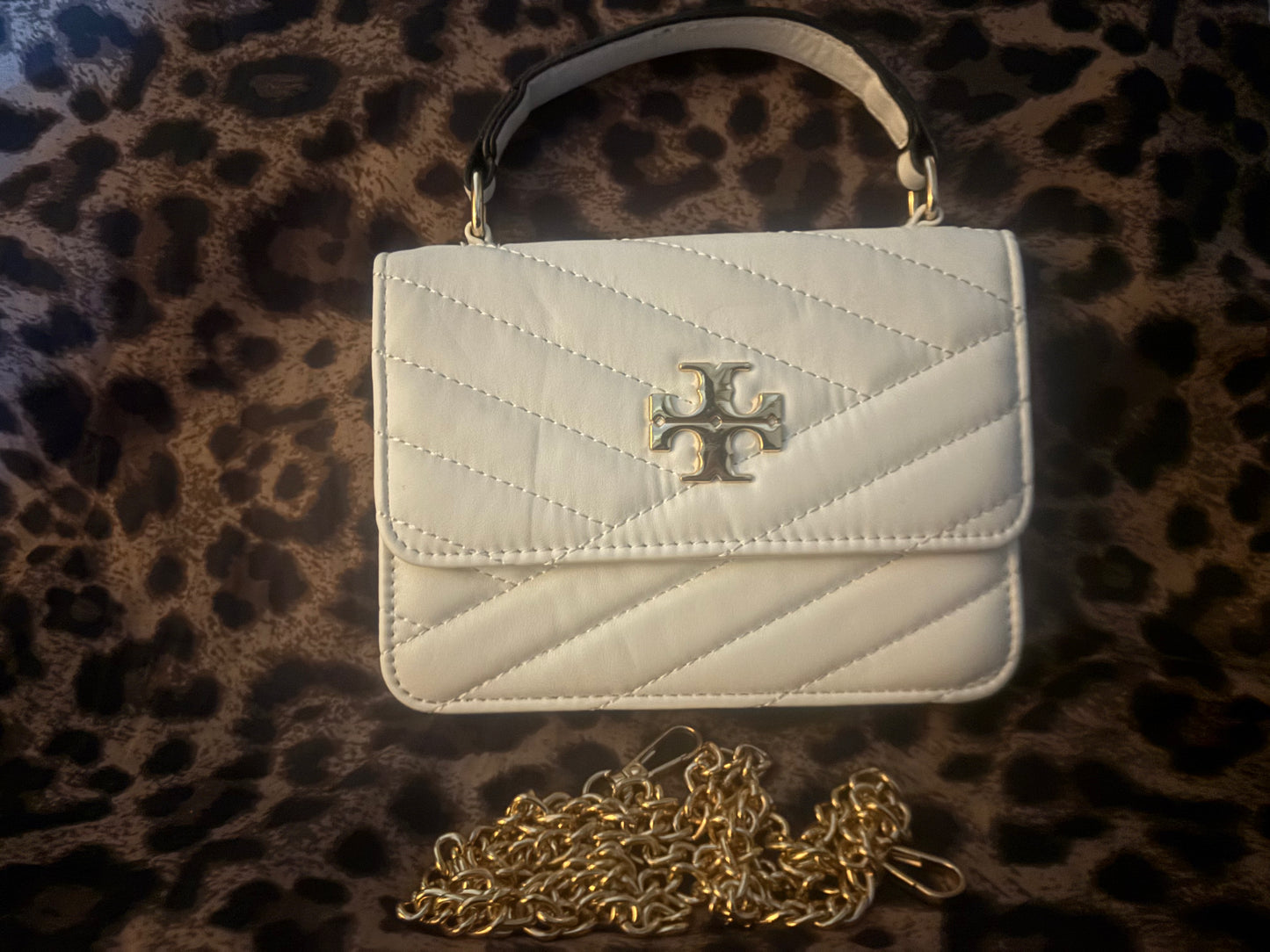 💸 Convertible Chain Strap Structured Shoulder Bag ✨