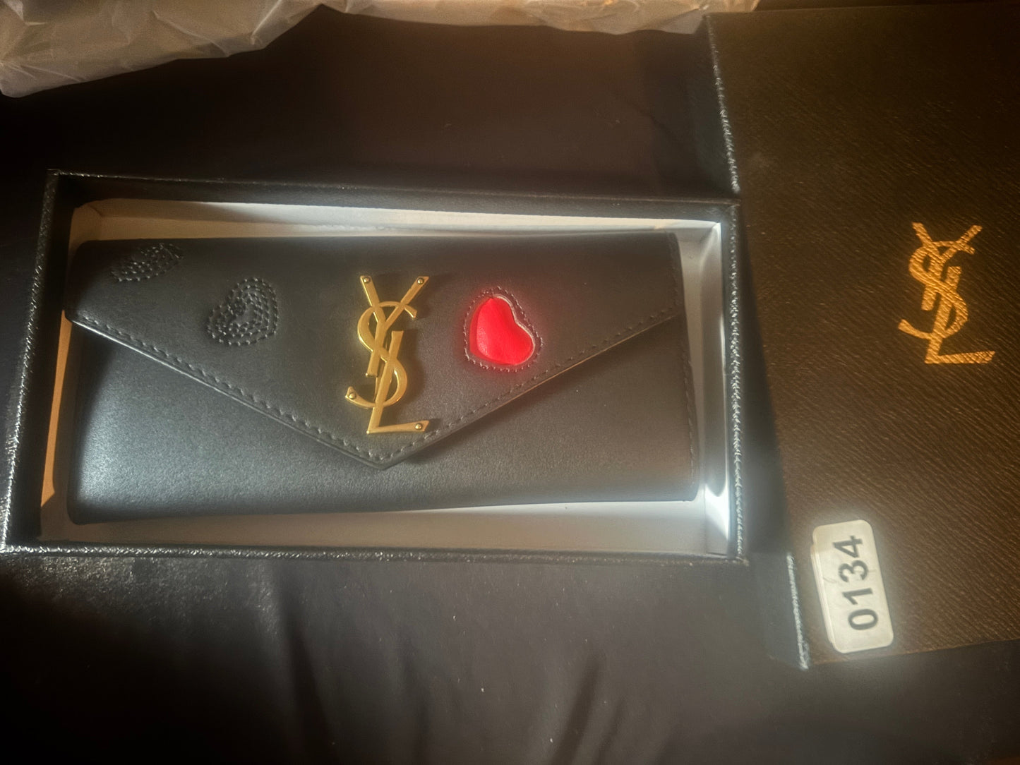 ✨The Luxe ♥️ Heart Flap Envelope Long Wallet